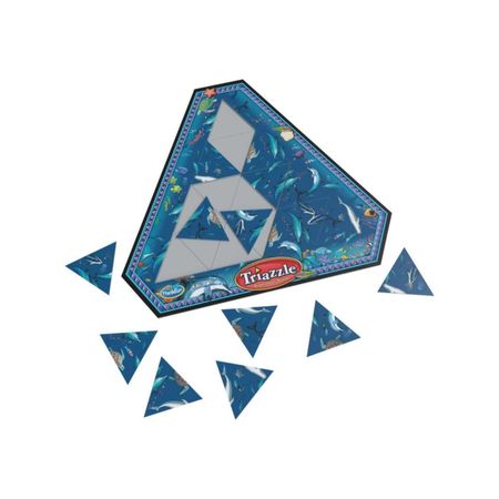 Rompecabezas Thinkfun Triazzle Delfines 16 Piezas
