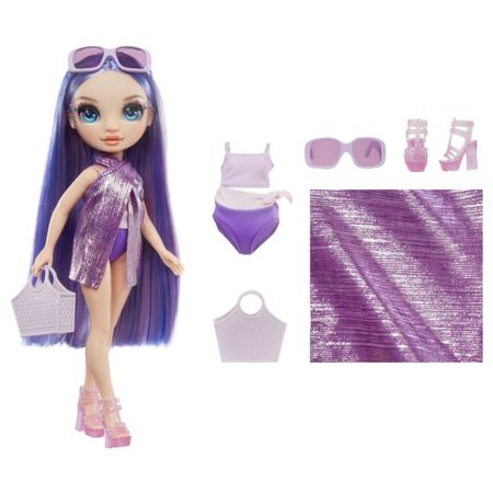 Muñeca Rainbow High Swim & Style Fashion Violet (Morado)