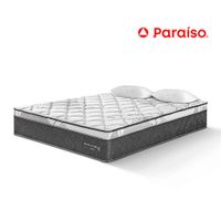 Colchón Paraíso Pocket Star 2 Plazas + 2 almohadas + protector