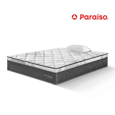 Colchón Paraíso Pocket Star 1.5 Plazas + 1 almohada + protector