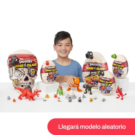 Dinosaurio Sorpresa Smashers Mini Dino Island