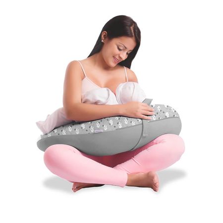 Cojin Lactancia Bumer Plomo Nubes