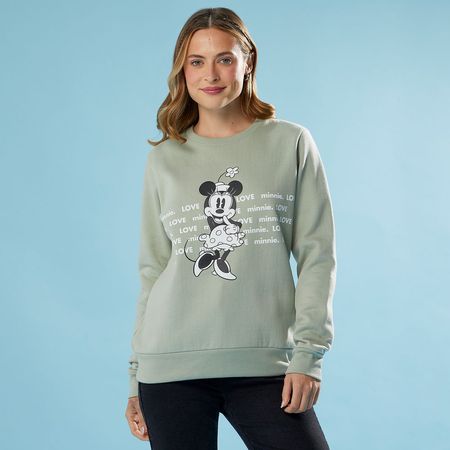 Polera Mujer Minnie Love Disney  VERDE M