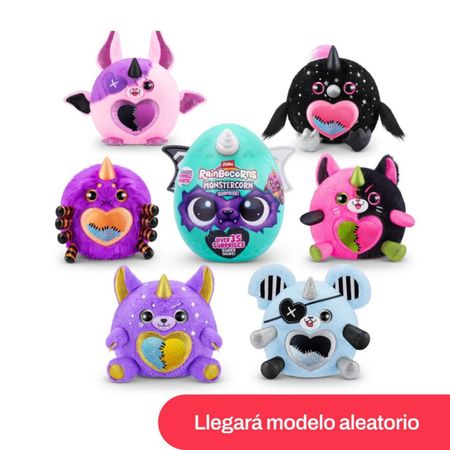 Peluche  Rainbocorns Monstruos Sorpresa