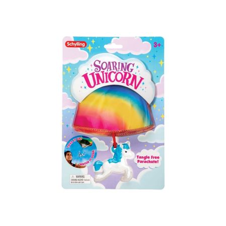 Unicornio De Juguete Schylling Con Paracaídas
