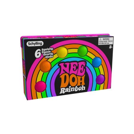 Juguete Schylling Nee Doh Minis Arcoiris 6 Piezas