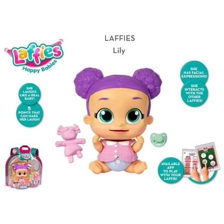 Muneca Laffies Adorable Risita Lily