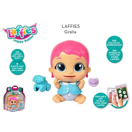 Muneca Laffies Adorable Risita Greta