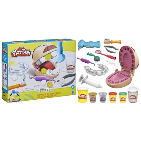 Masas y Plastilinas Play Doh Core Dentista Bromista