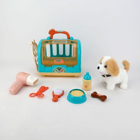 Set Happy Valley Puppy In Cage Beige