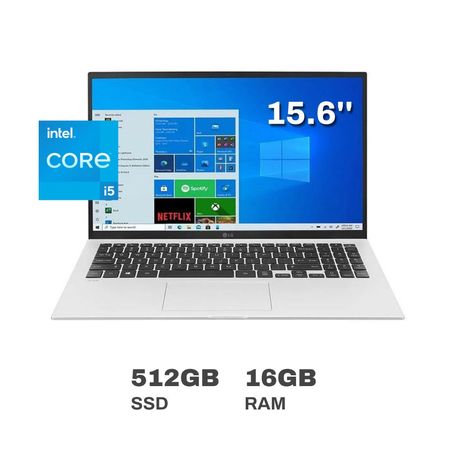 Laptop LG Gram 15Z90P-G.AH66B4 Intel Core i5 16GB RAM 512GB SSD 15.6
