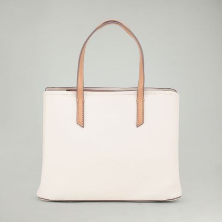Cartera Malabar Jenna Con Asa Ecru