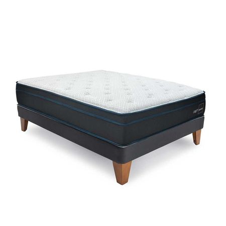 Cama Gold Gravity 2 Plazas + Almohadas