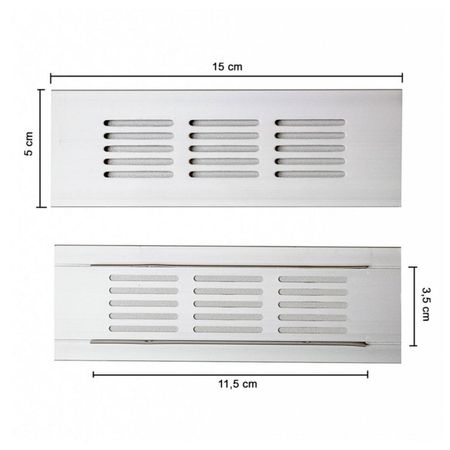 Rejilla Más Casa Perú 15 cm x 5 cm