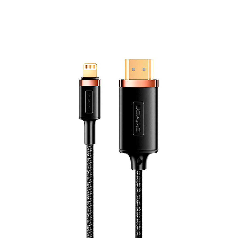 Cable HDMI a iPhone 2m Negro