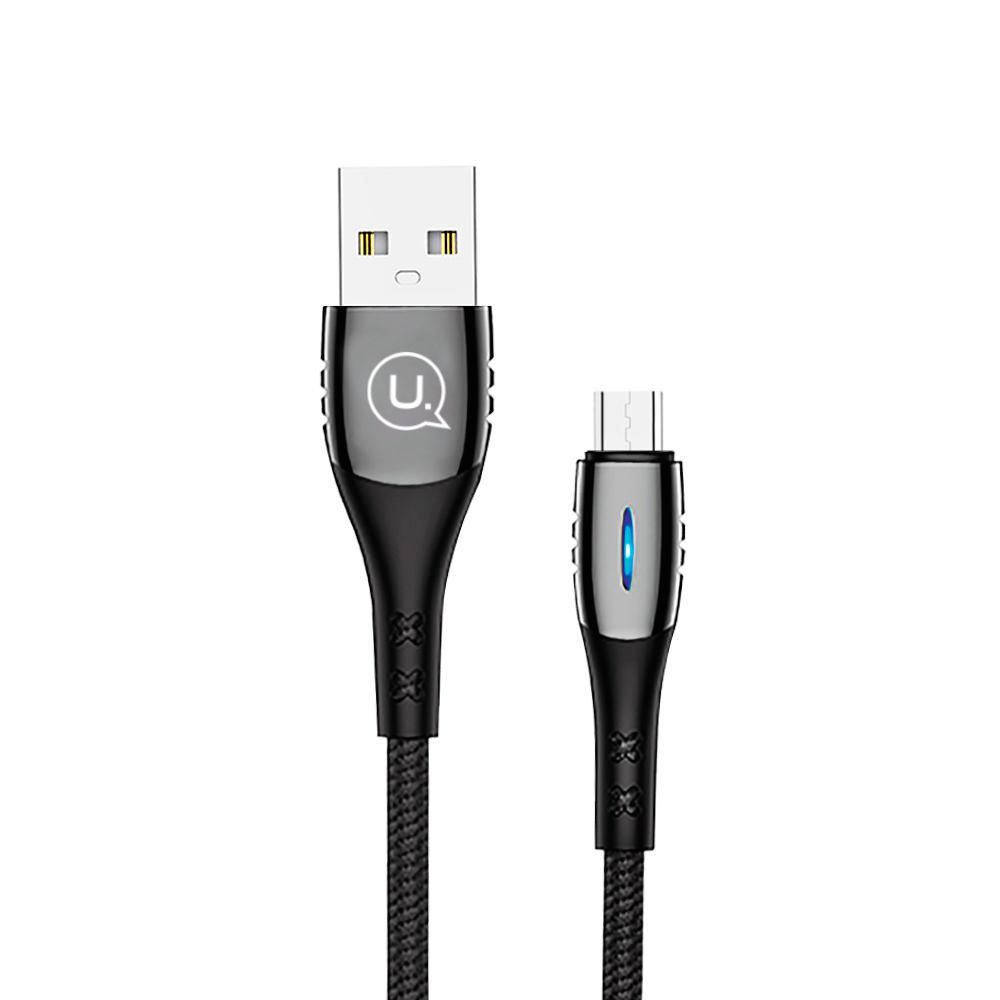 Cable Celular Micro a USB 1.20m Tejido Negro