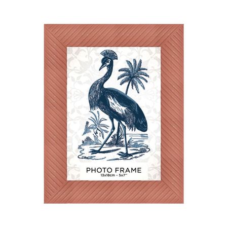 Marco De Fotos Diagonal Rojo 13  cm x 18 cm