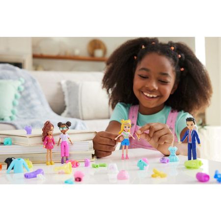 Muñeca Polly Pocket Moda Bahía Mágica