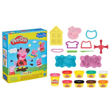 Masas y Plastilinas Play Doh Crear Y Diseña Peppa Pig