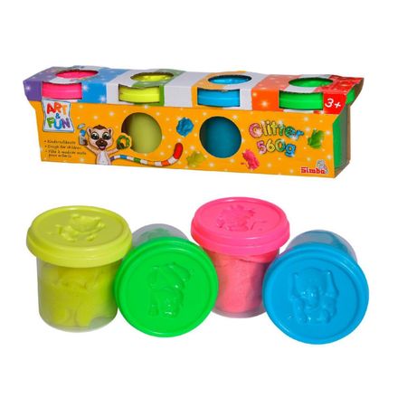 Masas Art & Fun Moldeable Pack 4 Escarcha