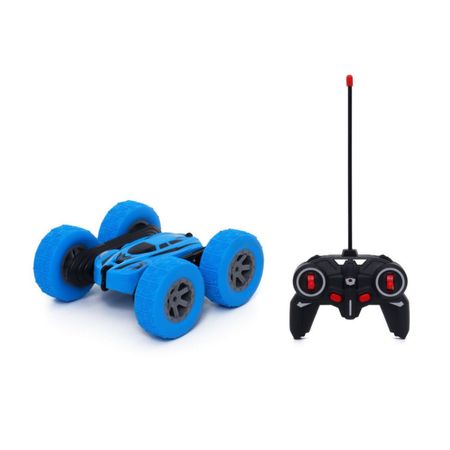 Auto A Control Remoto Motor Xtreme Escala 1:24 Gira 360° Azul