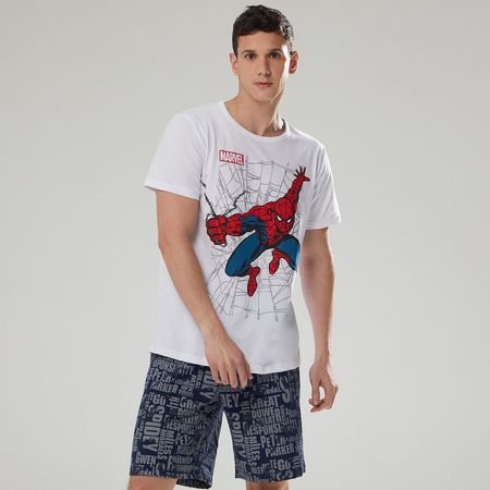 Pijama Hombre Mrv-0178 Manga Corta Hypnotic BLANCO XL