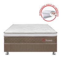 Cama Americana Boreal Pocket SS 2plz + 2 Almohadas + 1 Protector
