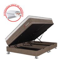 Cama Boxet Boreal Pocket SS Queen + 2 Almohadas + 1 Protector