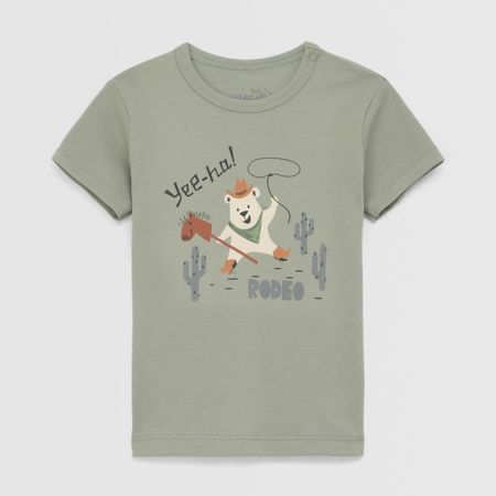 Polo Para Bebe Niño Baby Circus Gam Verde pistacho Talla 9M