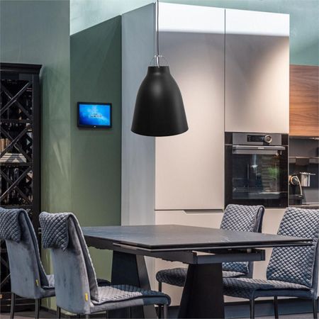 Lampara De Techo Giant 1 Luz  Negro Mate E27