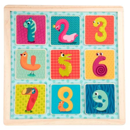 Rompecabezas B.Toys Encaje Magnético 09 Piezas