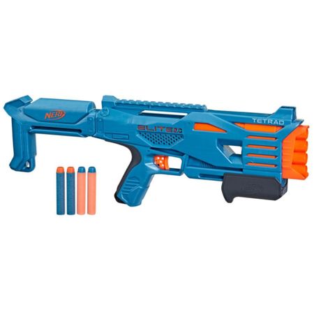 Lanzador Nerf Elite 2.0 Tetrad Qs 4