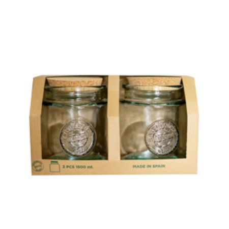 Set 2 Contenedores Vidrio