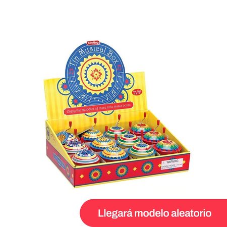 Cajita Musical De Lata Schylling