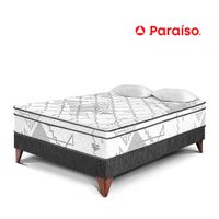 Cama Europea Pocket Advance 2 Plz - Charcoal