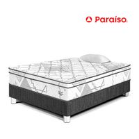 Cama Pocket Advance 1.5 Plazas - Charcoal