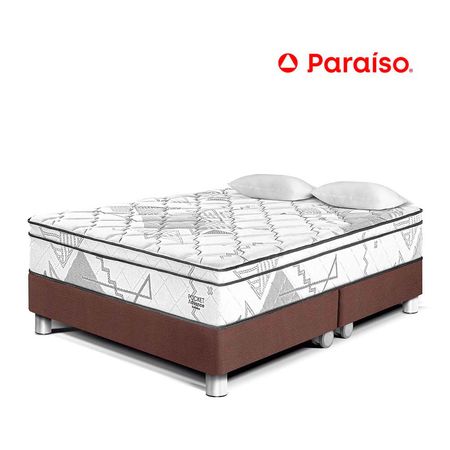 Cama Pocket Advance King - Chocolate