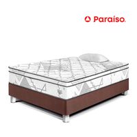 Cama Pocket Advance 1.5 Plazas - Chocolate