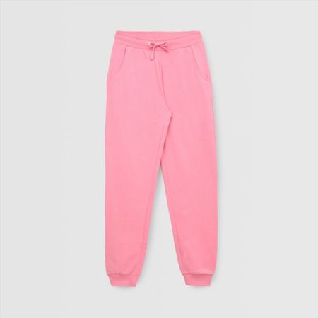 Pantalón De Buzo Puño Solido Para Teen Niña Chicle 12