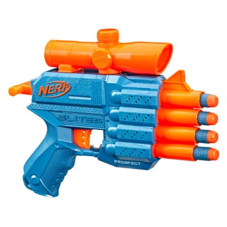 Lanzador Nerf Elite 2.0 Prospect Qs-4 - 8 Dardos Nerf Elite Oficiales