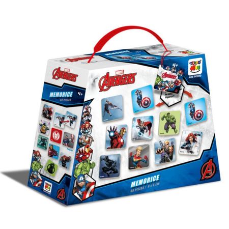 Juego De Mesa Marvel Avengers Memorice 60 Piezas