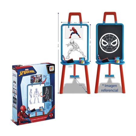 Pizarra Doble Con Atril Marvel Spiderman