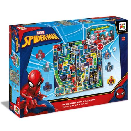 Juego De Mesa Marvel Persiguiendo Villanos