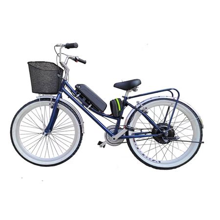 Bicicleta Eléctrica Ebike Bicimotos Store Retro Crema