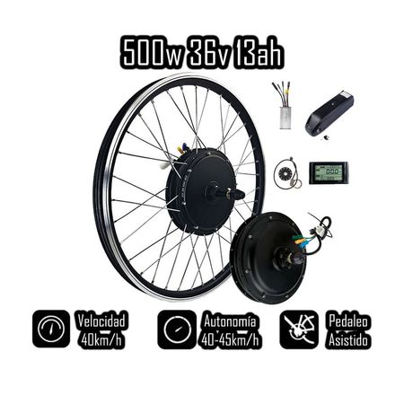 Kit De Conversión Eléctrica Bicimotos Store  Negro