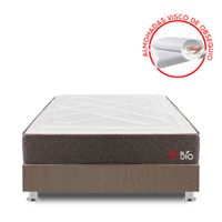 Cama Americana Forli Bio 2 Plazas + 2 Almohadas + 1 Protector