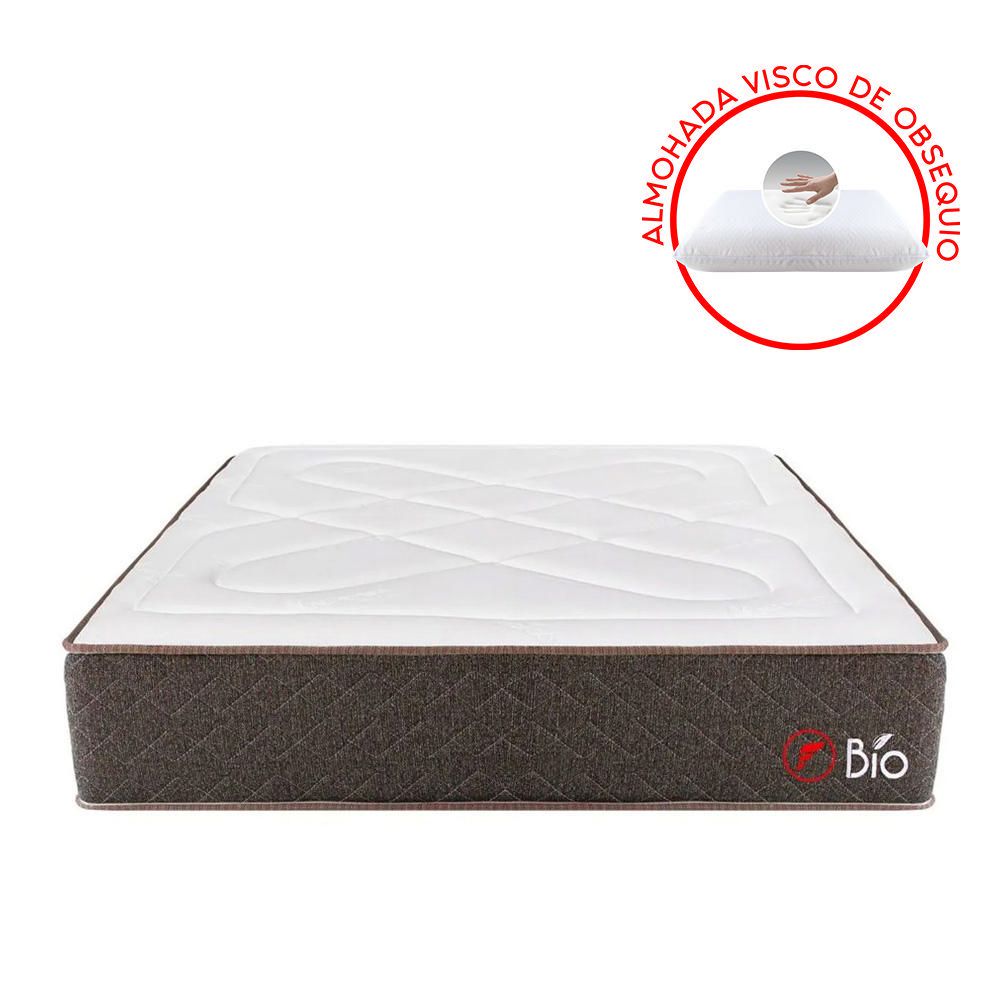 Colchón Forli Bio 1.5 Plazas + 1 Almohada + 1 Protector