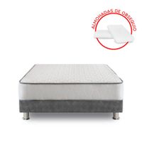 Cama Americana Forli Elegant 2 Plazas + 2 Almohadas + 1 Protector