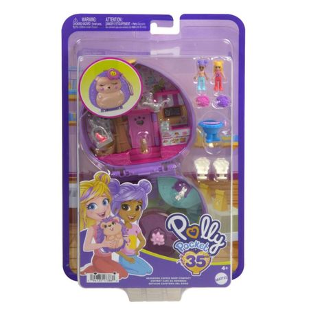 Muñeca Polly Pocket Estuche De Cafetería De Erizo