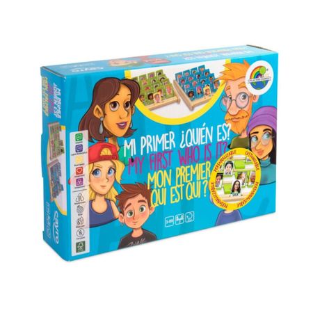Juego Cayro Mi Primer ¿Quién Es Quién? De Made